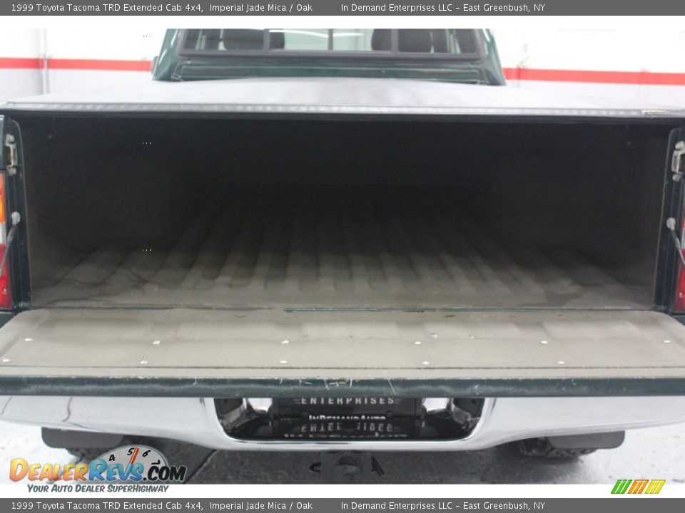 1999 Toyota Tacoma TRD Extended Cab 4x4 Imperial Jade Mica / Oak Photo #26