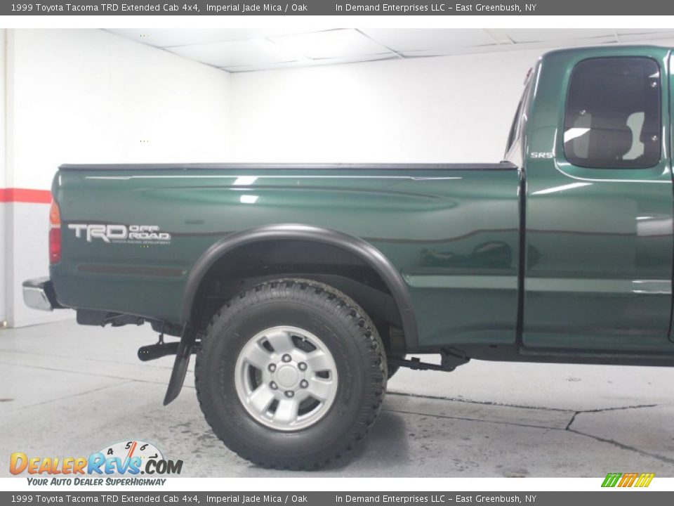 1999 Toyota Tacoma TRD Extended Cab 4x4 Imperial Jade Mica / Oak Photo #31
