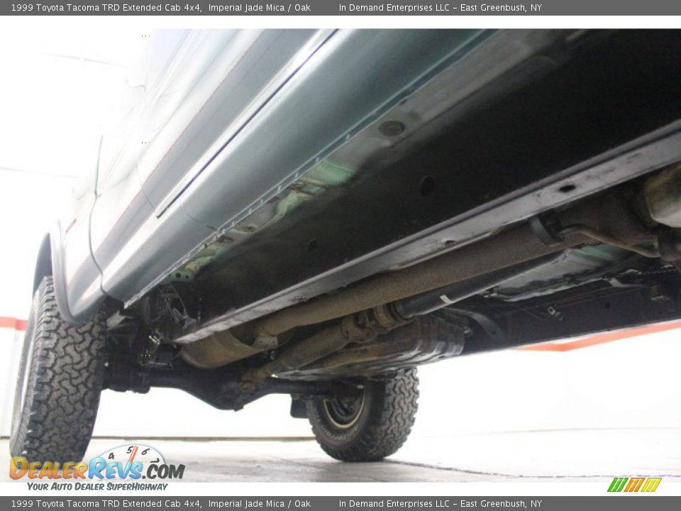 1999 Toyota Tacoma TRD Extended Cab 4x4 Imperial Jade Mica / Oak Photo #36