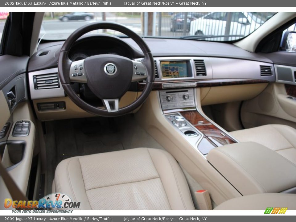 Barley/Truffle Interior - 2009 Jaguar XF Luxury Photo #25