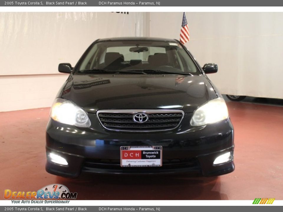 2005 Toyota Corolla S Black Sand Pearl / Black Photo #2