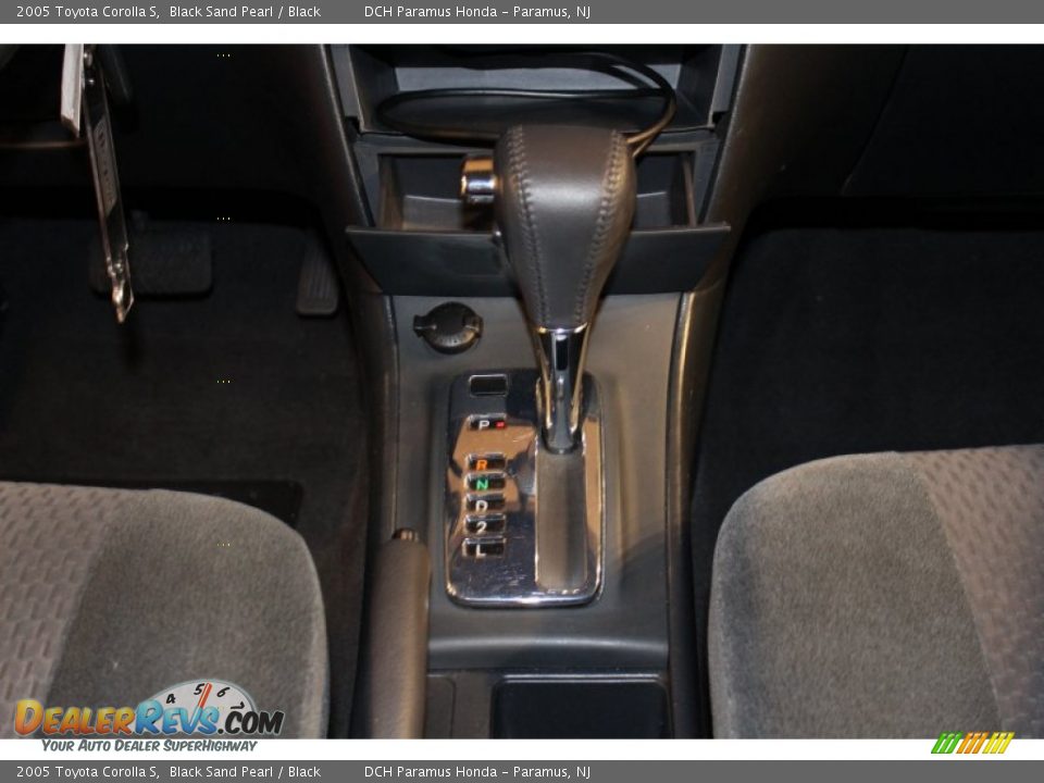 2005 Toyota Corolla S Black Sand Pearl / Black Photo #13