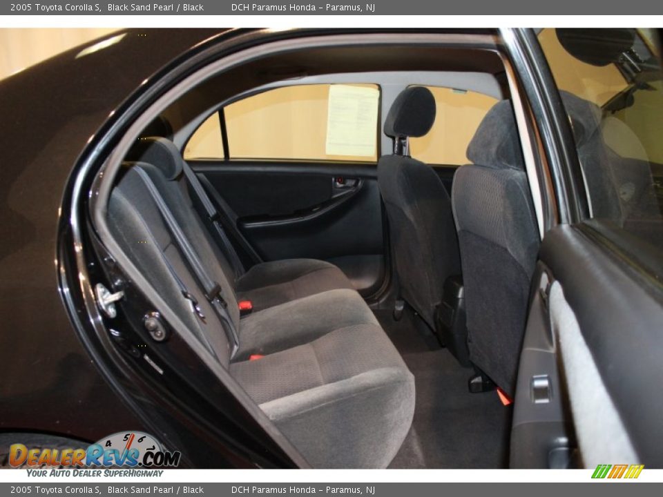 2005 Toyota Corolla S Black Sand Pearl / Black Photo #19