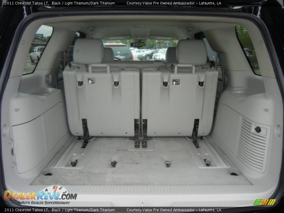 2011 Chevrolet Tahoe LT Black / Light Titanium/Dark Titanium Photo #4