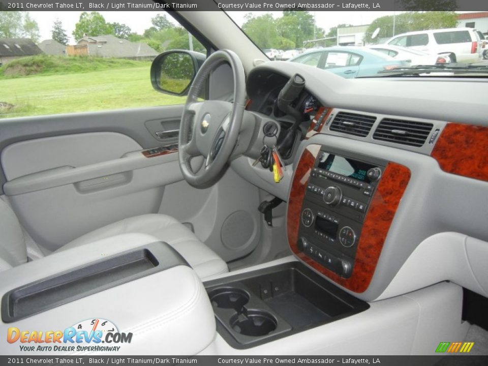 2011 Chevrolet Tahoe LT Black / Light Titanium/Dark Titanium Photo #6