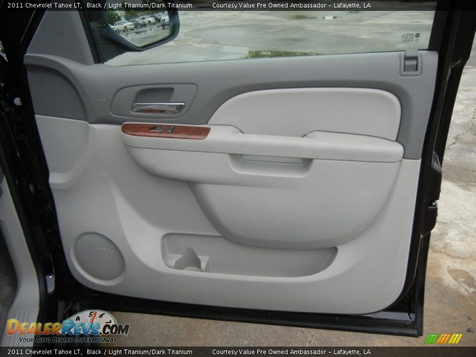 2011 Chevrolet Tahoe LT Black / Light Titanium/Dark Titanium Photo #7