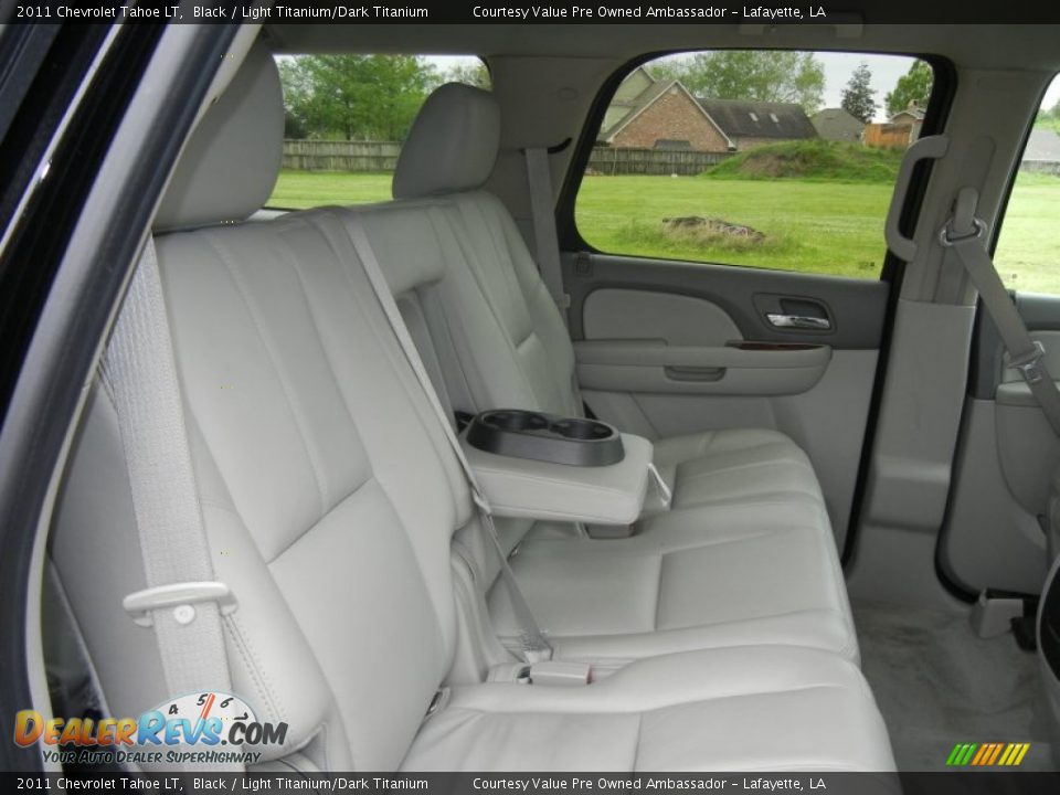 2011 Chevrolet Tahoe LT Black / Light Titanium/Dark Titanium Photo #8