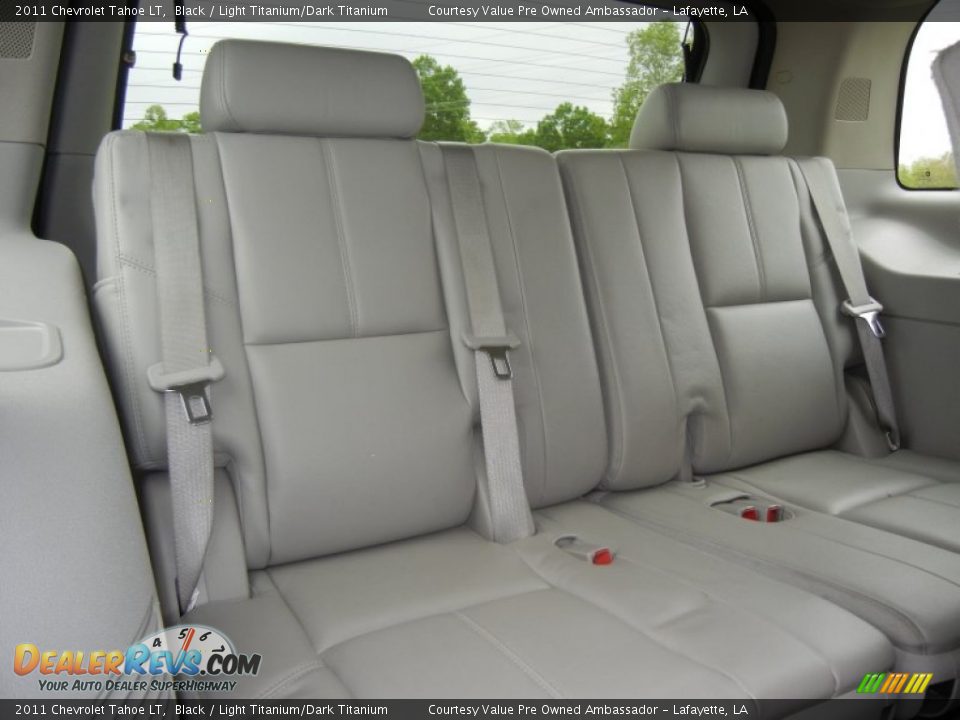 2011 Chevrolet Tahoe LT Black / Light Titanium/Dark Titanium Photo #9