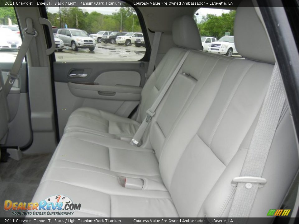2011 Chevrolet Tahoe LT Black / Light Titanium/Dark Titanium Photo #12