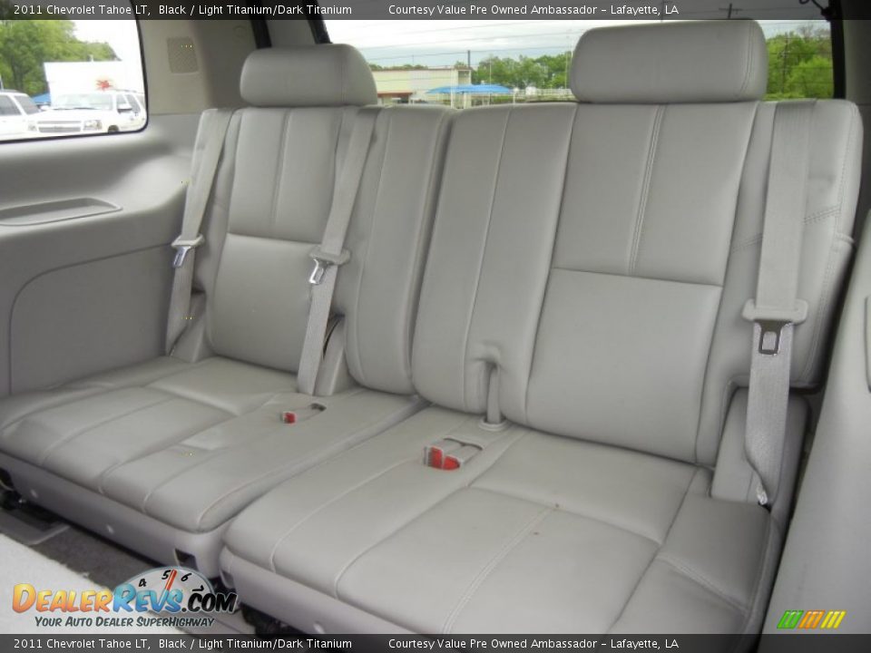 2011 Chevrolet Tahoe LT Black / Light Titanium/Dark Titanium Photo #13
