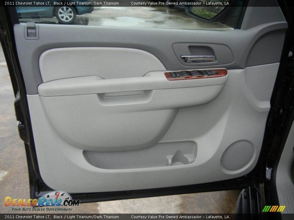 2011 Chevrolet Tahoe LT Black / Light Titanium/Dark Titanium Photo #16