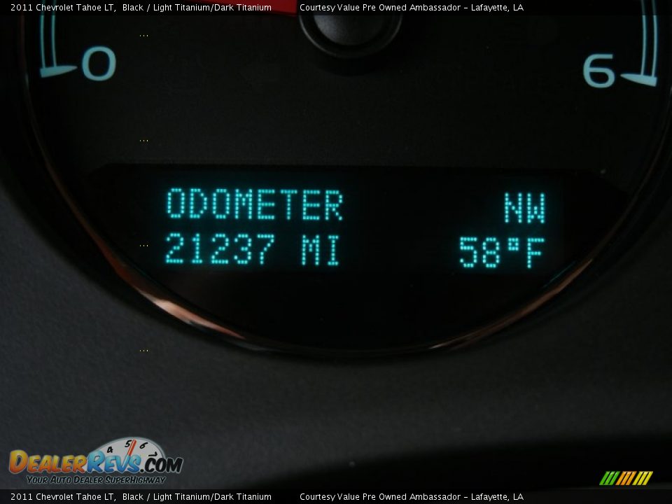 2011 Chevrolet Tahoe LT Black / Light Titanium/Dark Titanium Photo #19