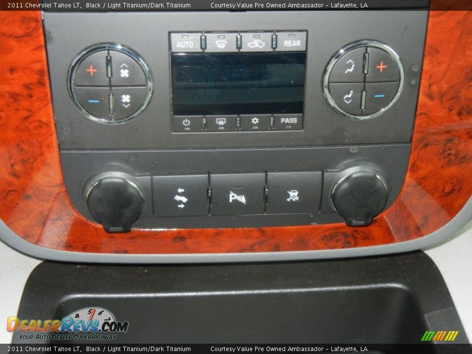 2011 Chevrolet Tahoe LT Black / Light Titanium/Dark Titanium Photo #22