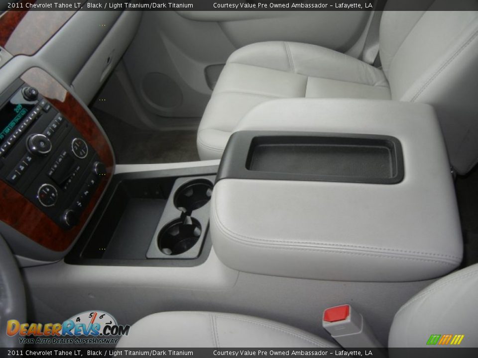 2011 Chevrolet Tahoe LT Black / Light Titanium/Dark Titanium Photo #23