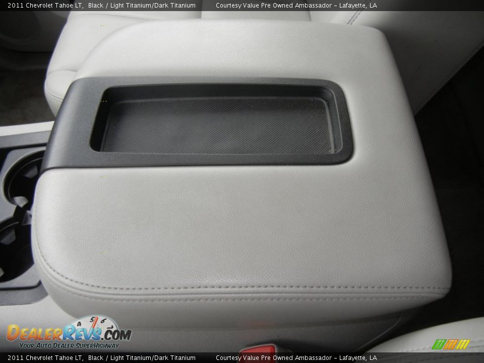 2011 Chevrolet Tahoe LT Black / Light Titanium/Dark Titanium Photo #24