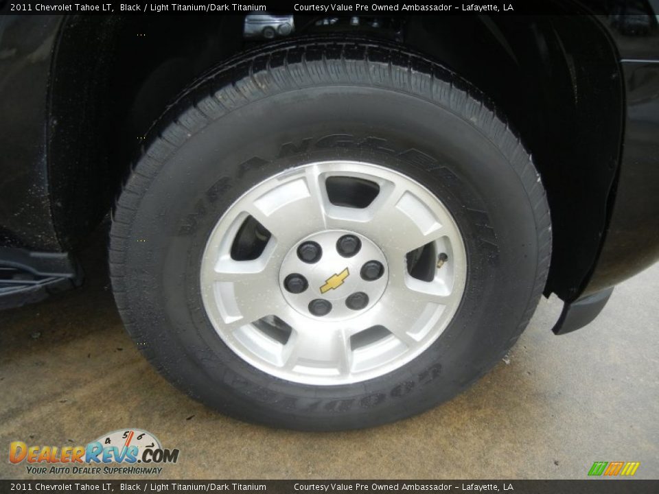 2011 Chevrolet Tahoe LT Black / Light Titanium/Dark Titanium Photo #26
