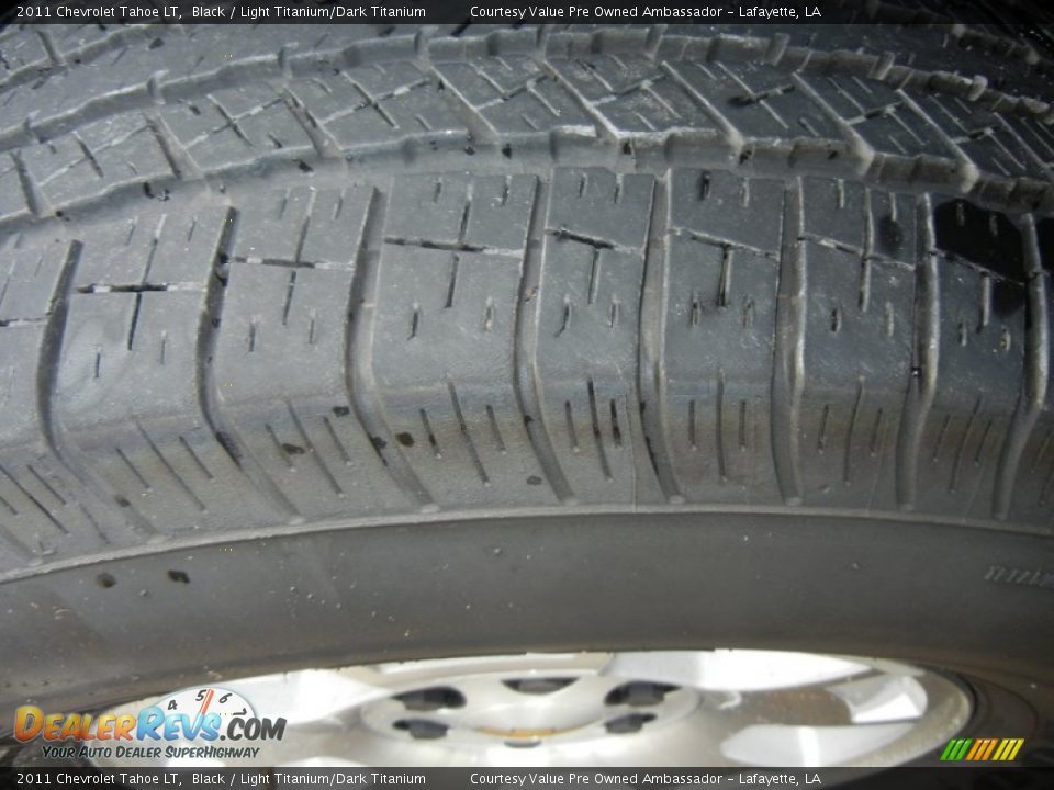 2011 Chevrolet Tahoe LT Black / Light Titanium/Dark Titanium Photo #27