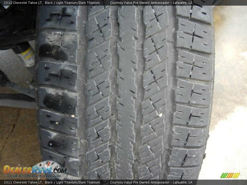 2011 Chevrolet Tahoe LT Black / Light Titanium/Dark Titanium Photo #28