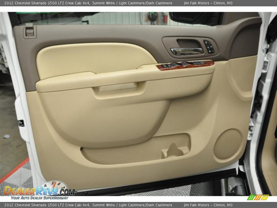 Door Panel of 2012 Chevrolet Silverado 1500 LTZ Crew Cab 4x4 Photo #5