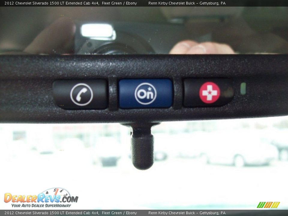 2012 Chevrolet Silverado 1500 LT Extended Cab 4x4 Fleet Green / Ebony Photo #9