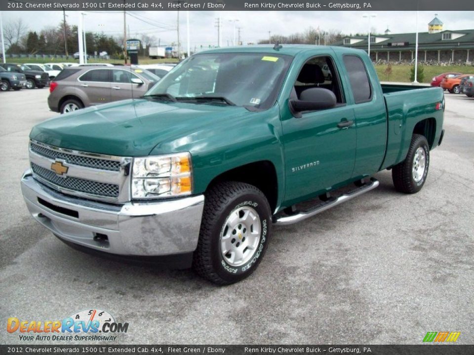 Front 3/4 View of 2012 Chevrolet Silverado 1500 LT Extended Cab 4x4 Photo #10