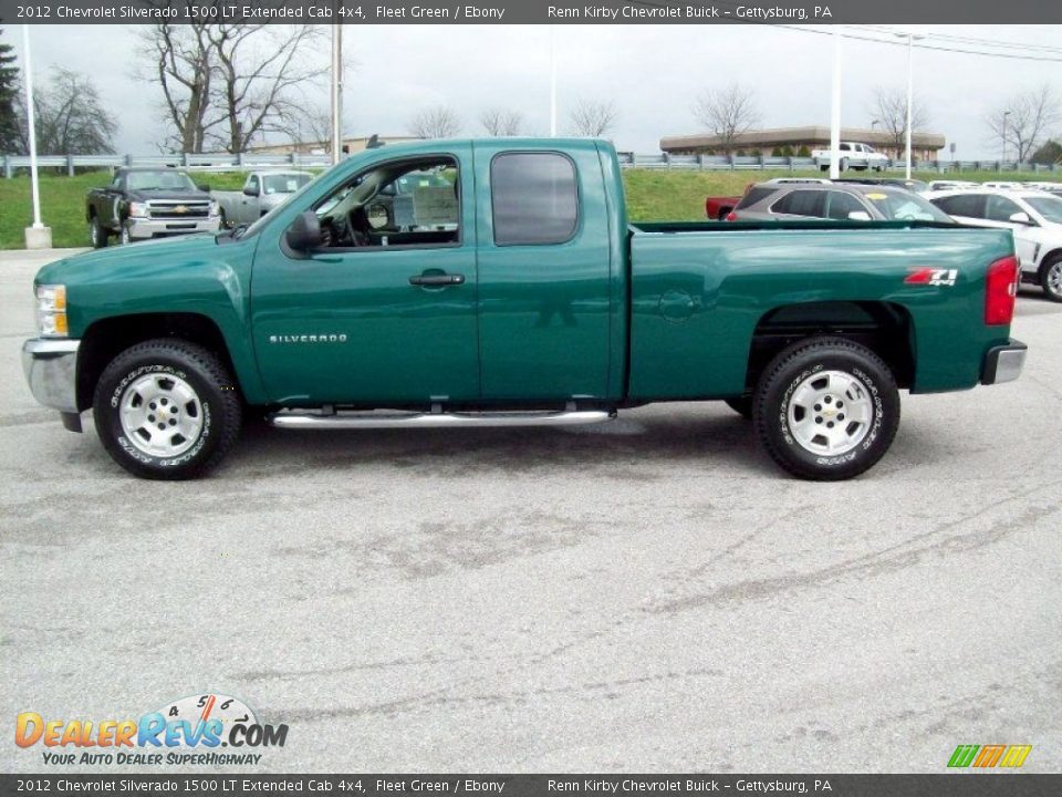 Fleet Green 2012 Chevrolet Silverado 1500 LT Extended Cab 4x4 Photo #12