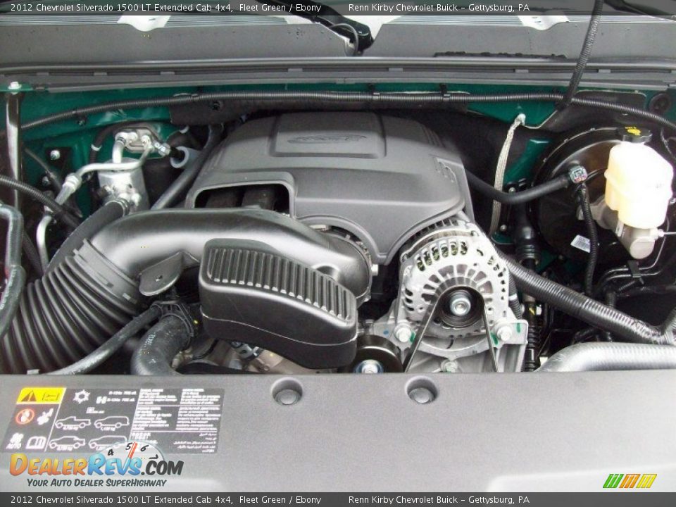 2012 Chevrolet Silverado 1500 LT Extended Cab 4x4 5.3 Liter OHV 16-Valve VVT Flex-Fuel Vortec V8 Engine Photo #16