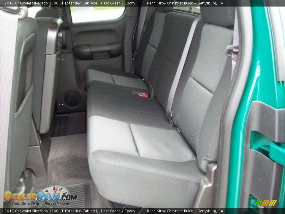 Rear Seat of 2012 Chevrolet Silverado 1500 LT Extended Cab 4x4 Photo #18