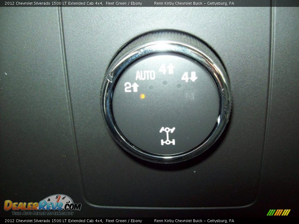 Controls of 2012 Chevrolet Silverado 1500 LT Extended Cab 4x4 Photo #23
