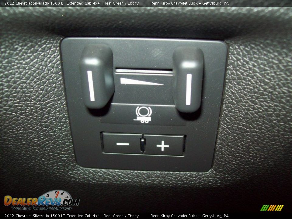 2012 Chevrolet Silverado 1500 LT Extended Cab 4x4 Fleet Green / Ebony Photo #25