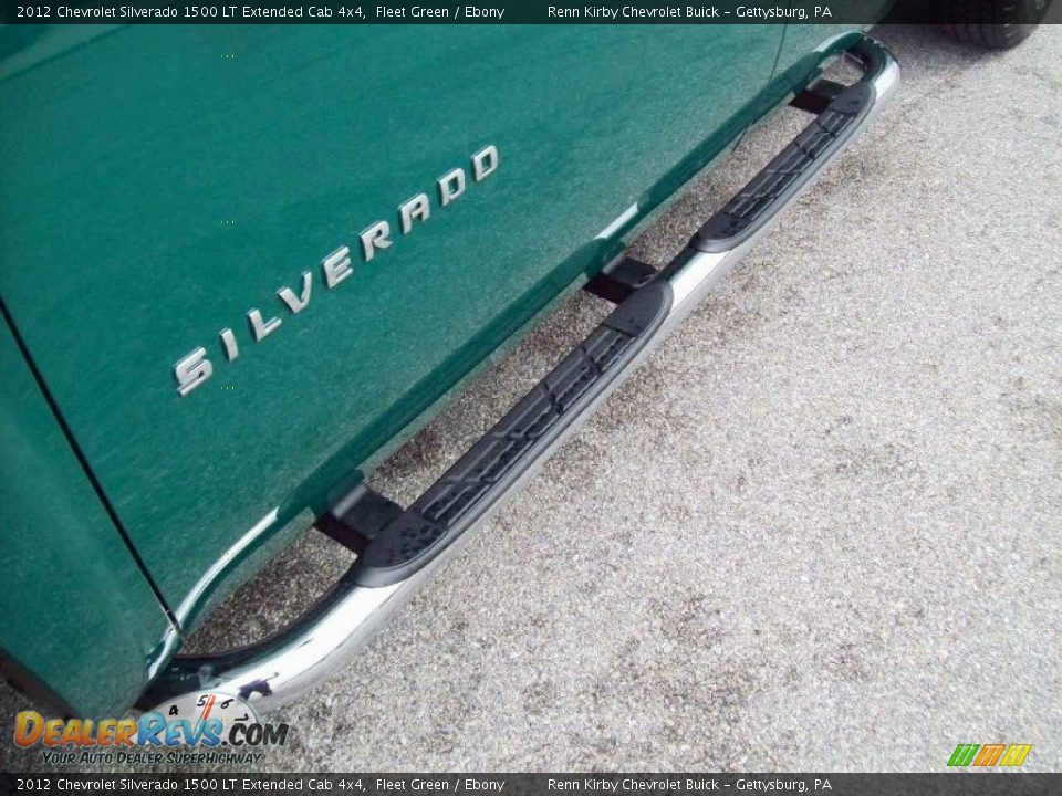 2012 Chevrolet Silverado 1500 LT Extended Cab 4x4 Fleet Green / Ebony Photo #26