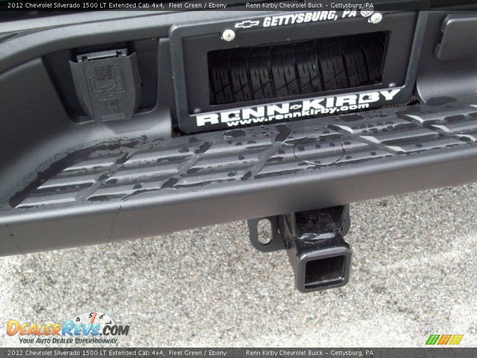 2012 Chevrolet Silverado 1500 LT Extended Cab 4x4 Fleet Green / Ebony Photo #28