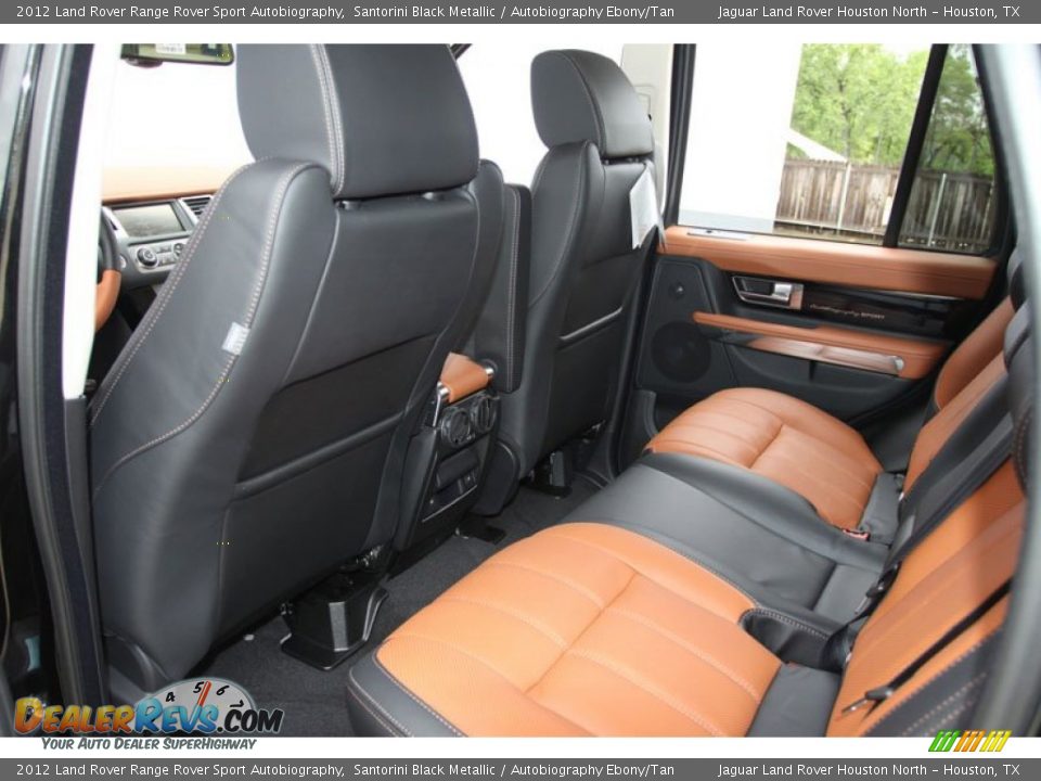 Autobiography Ebony/Tan Interior - 2012 Land Rover Range Rover Sport Autobiography Photo #15