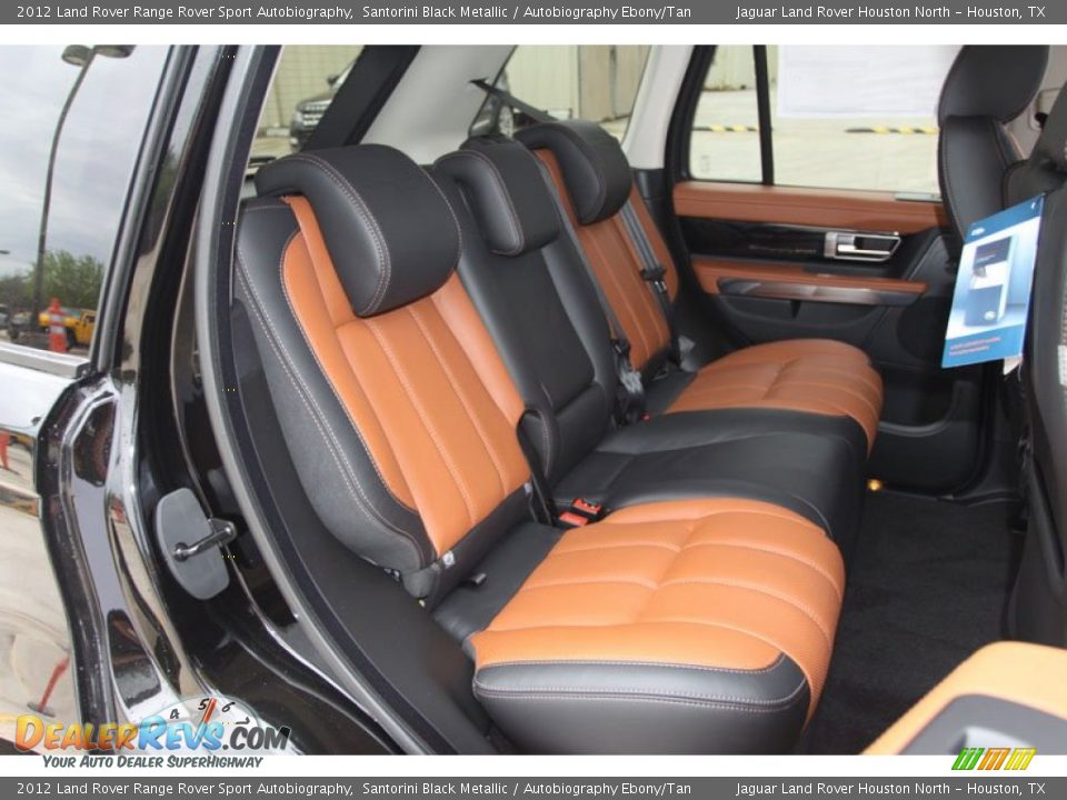 Rear Seat of 2012 Land Rover Range Rover Sport Autobiography Photo #21