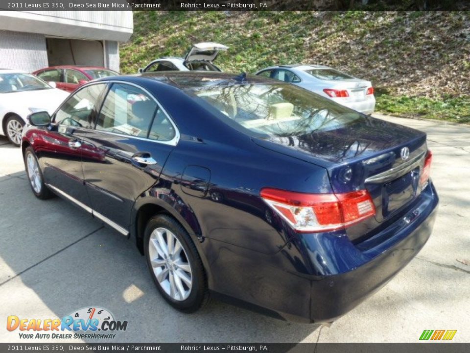 2011 Lexus ES 350 Deep Sea Blue Mica / Parchment Photo #2