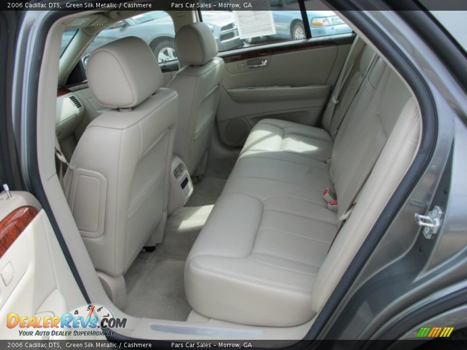 2006 Cadillac DTS Green Silk Metallic / Cashmere Photo #8