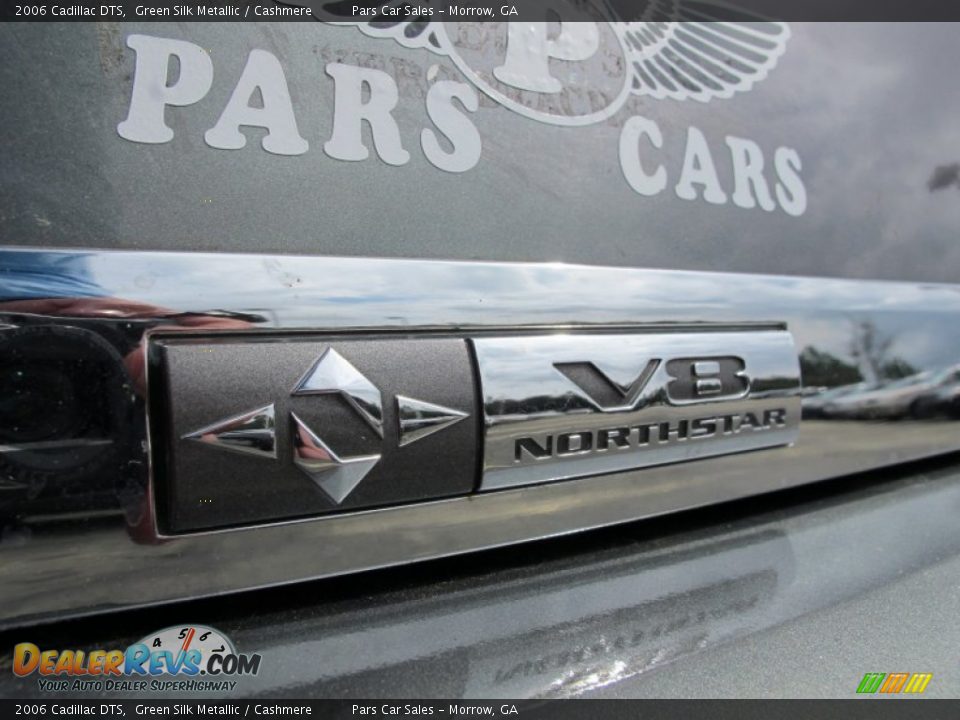 2006 Cadillac DTS Green Silk Metallic / Cashmere Photo #9
