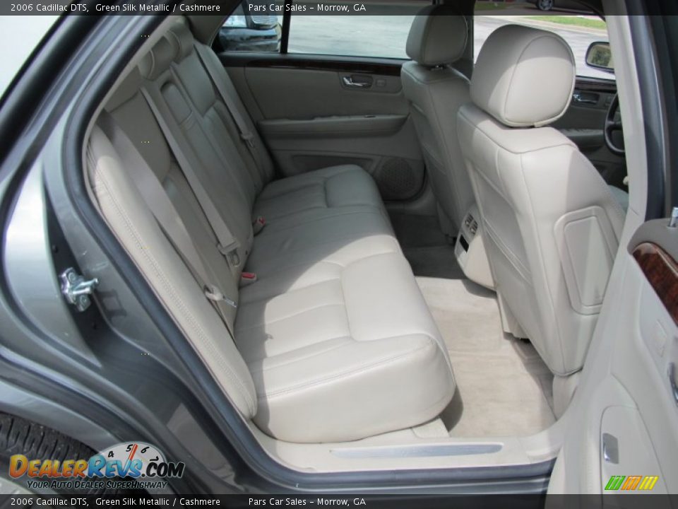 2006 Cadillac DTS Green Silk Metallic / Cashmere Photo #10