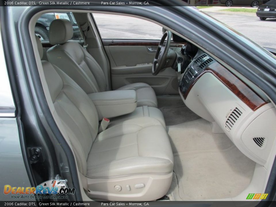 2006 Cadillac DTS Green Silk Metallic / Cashmere Photo #11