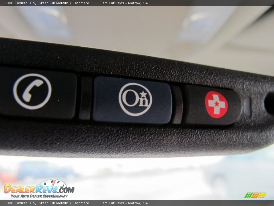 2006 Cadillac DTS Green Silk Metallic / Cashmere Photo #14