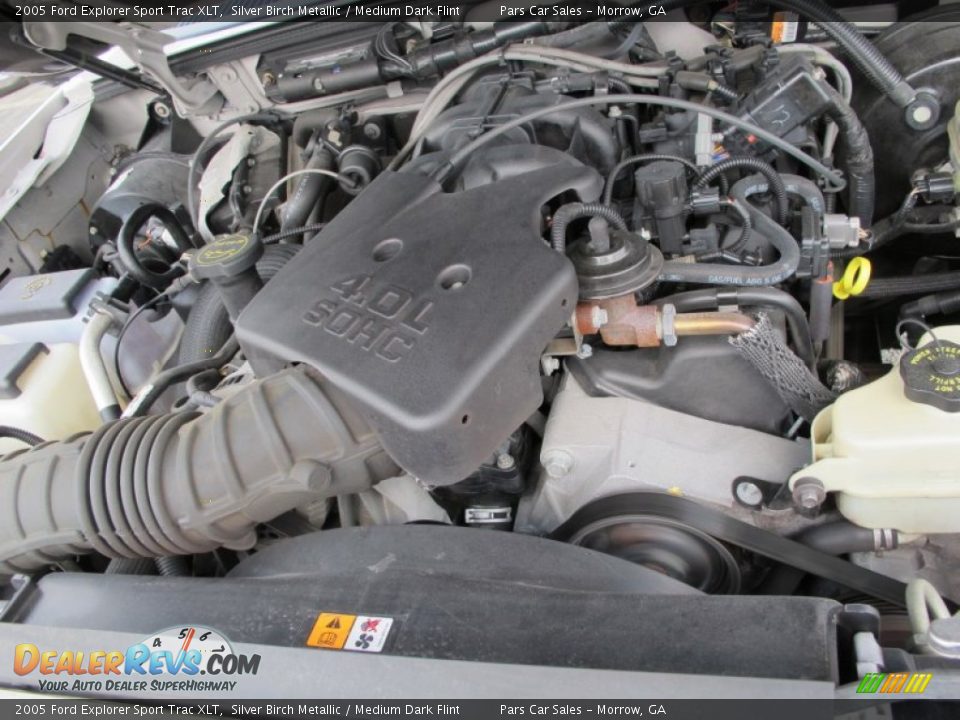 2005 Ford Explorer Sport Trac XLT 4.0 Liter SOHC 12 Valve V6 Engine Photo #14
