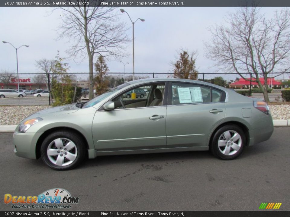 Metallic Jade 2007 Nissan Altima 2.5 S Photo #4