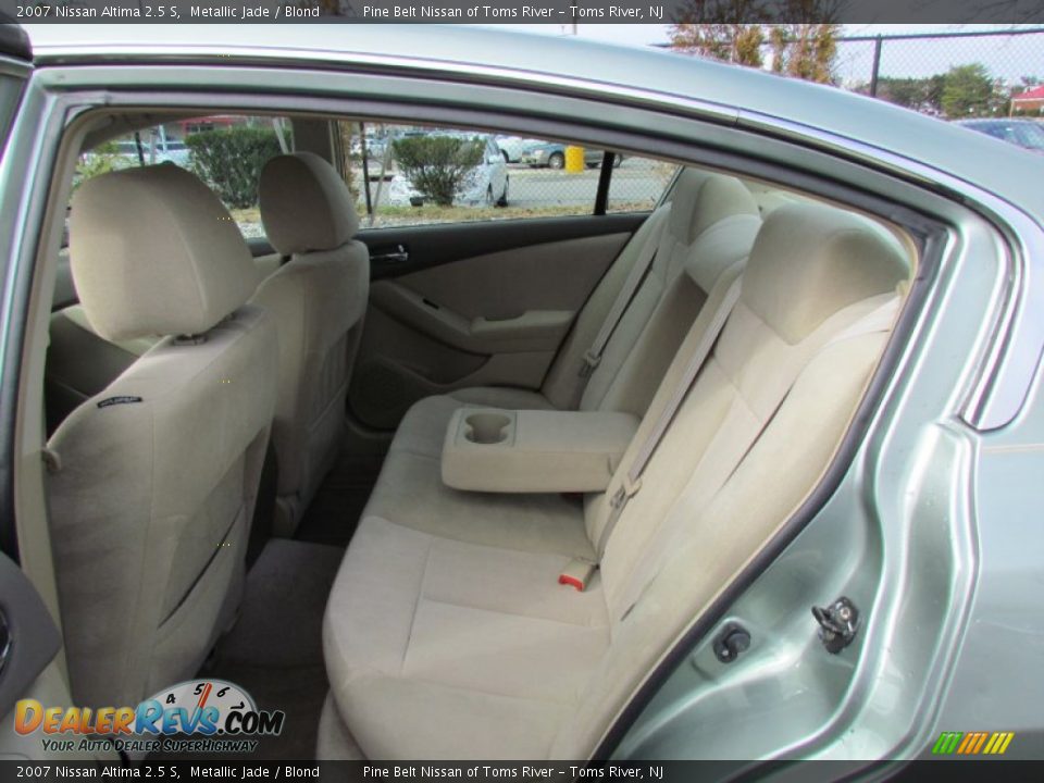 Blond Interior - 2007 Nissan Altima 2.5 S Photo #7