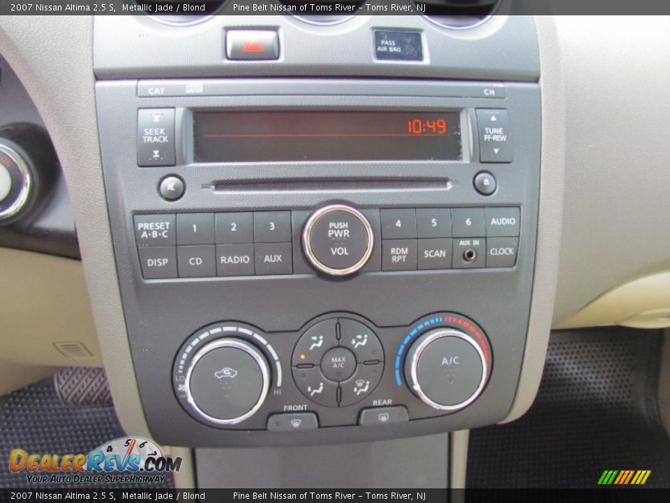 Controls of 2007 Nissan Altima 2.5 S Photo #14