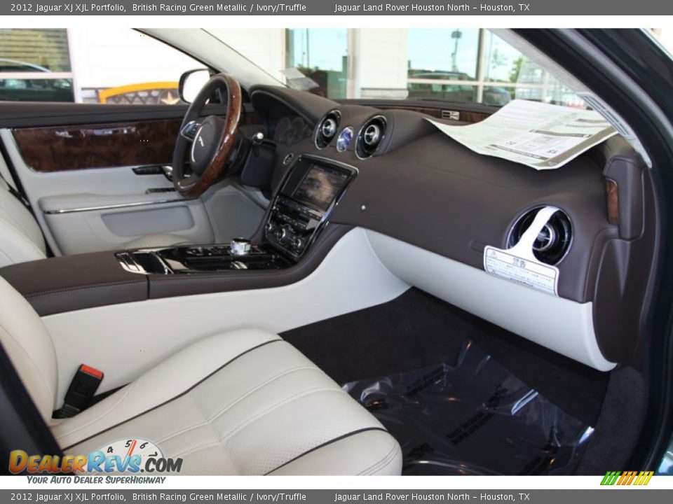 Ivory/Truffle Interior - 2012 Jaguar XJ XJL Portfolio Photo #23