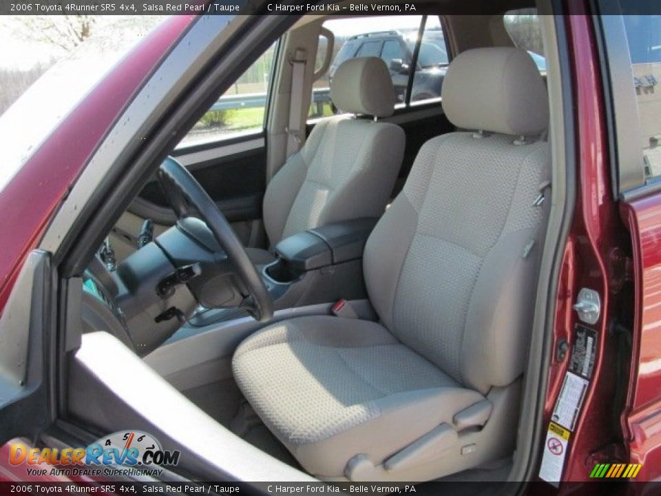 2006 Toyota 4Runner SR5 4x4 Salsa Red Pearl / Taupe Photo #14