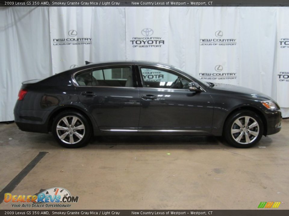 2009 Lexus GS 350 AWD Smokey Granite Gray Mica / Light Gray Photo #3