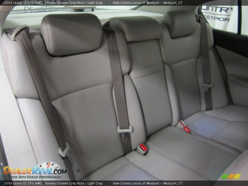 2009 Lexus GS 350 AWD Smokey Granite Gray Mica / Light Gray Photo #11