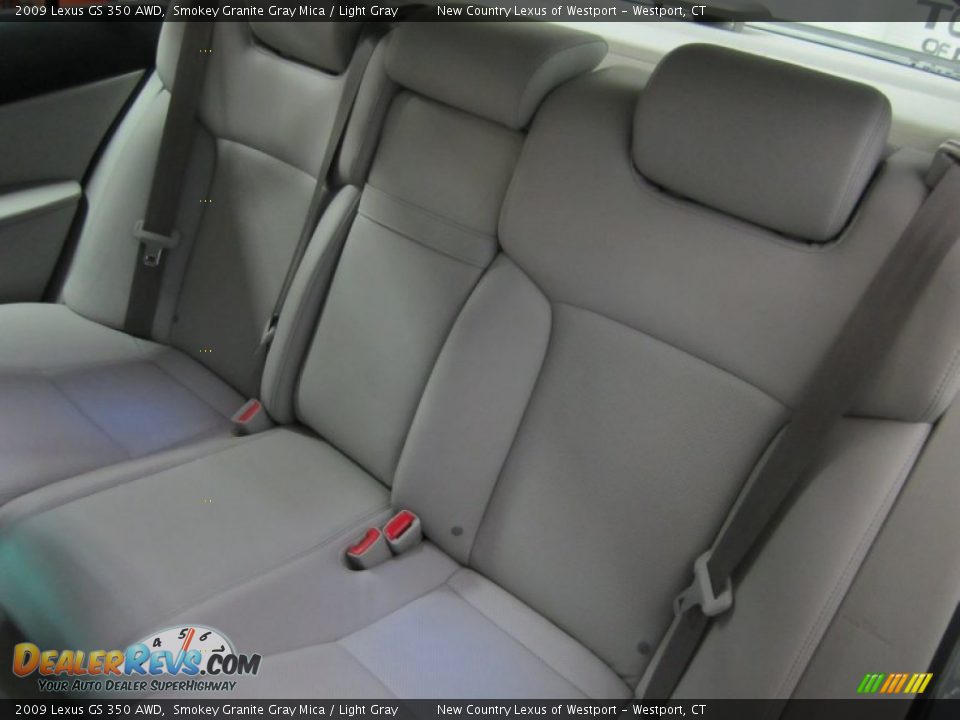 2009 Lexus GS 350 AWD Smokey Granite Gray Mica / Light Gray Photo #12