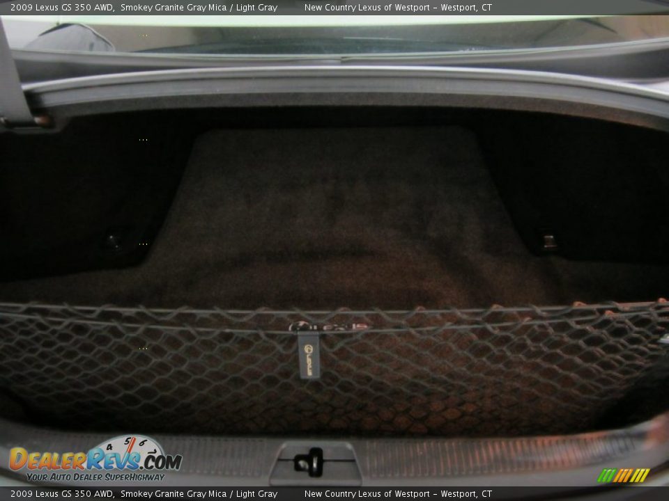 2009 Lexus GS 350 AWD Smokey Granite Gray Mica / Light Gray Photo #13